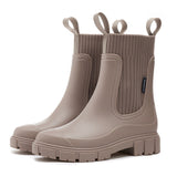 Vangie™ - Klassische Wasserdichte Rutschfeste Stiefeletten – Aprikose