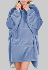 Odie™ – Übergroßer Pullover für Damen | Warm und Weich – Blaugrau