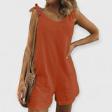 Eula | Premium Jumpsuit – Orange