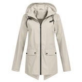 Regenjacke Damen Wasserdicht Mit Kapuze | Leicht & Zeitlos – Beige