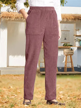Sydney - Bequeme Damen Winter-Freizeithose Mit Weichem Innenfutter Für Höchsten Komfort – Rosa