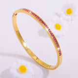 Liora Bellanotte Armband Lila | Gold – Rosa