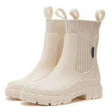 Vangie™ - Klassische Wasserdichte Rutschfeste Stiefeletten – Weiß