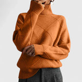 Adryssell | Bequemer Pullover – Orange