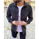 Herren lässige Cordjacke Aliams – Lila