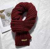 Sofelle™ - Weicher Gemusterter Schal – Eleganter Stil – Rot