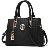 Vegane Schultertasche Damen – Elegante Crossbody Tasche – Schwarz