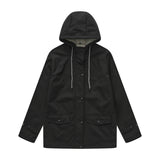 Herren funktionale Übergangsjacke Aliams – Schwarz