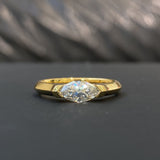 Cleo Arden Ring | Weißgold – Gold