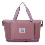 Damen Faltbar Handgepäck Tasche | Groß – Hellrosa