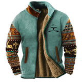 Savrani™ | Herren Fleecejacke – Himmelblau