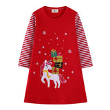 Mädchen Tüllkleid mit verspieltem Einhorn-Motiv und festlicher Grafik Drune – Kahler
