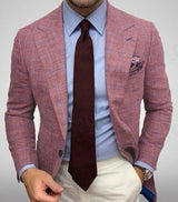 Clifford - Eleganter Herrenblazer – Rot