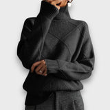 Dareen – Rollkragenpullover – Schwarz