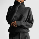 Adryssell | Bequemer Pullover – Schwarz