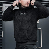 Alfi – schöner und warmer lässiger herren-hoodie – Schwarz
