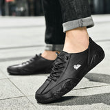 UltraFlex Barefoot - Lederschuhe (Unisex) – Schwarz