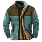Savrani™ | Herren Fleecejacke – Hellblau
