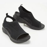 Eva™ Orthopädische Bequeme Sandalen (50% Rabatt) – Schwarz
