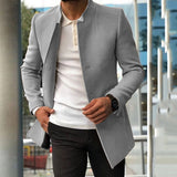 Herren eleganter Freizeitblazer Aliams – Grau