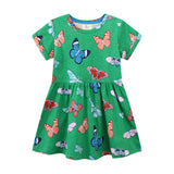 Mädchen Sommerkleid mit lebhaftem Schmetterlingsdesign Drune – Unbekannt