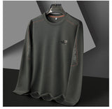 Herren Sweatshirt mit innovativer atmungsaktiver Technologie und sportlichem Design Aliams – Grau