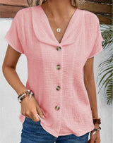 Elise | Schicke Sommerbluse – Rosa