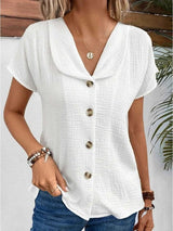 Elise | Schicke Sommerbluse – Weiss