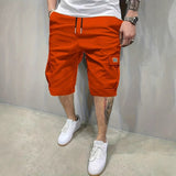 Jason | Cargo Shorts für Herren – Orange