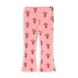 Mädchen Leggings mit floralen Applikationen Drune – Gelb
