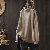 Lara™ | Knitted Sweater – Beige