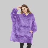 Odie™ – Übergroßer Pullover für Damen | Warm und Weich – Lila