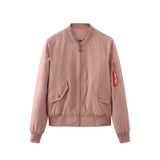 Herren lässige Übergangsjacke mit praktischen Taschen und modernem Design Aliams – Pink