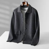 KYLE -Elegante Winterjacke für Herren – Grau