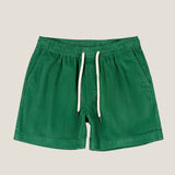 James | Elastischer Bund Kordelzug Shorts – Grün