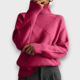 Dareen – Rollkragenpullover – Rosa
