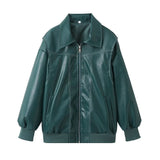 Clementine Übergroße Jacke – Grün