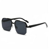 Stilvolle UV-Schutz-Sonnenbrille für Herren | Modern – Gold/Schwarz