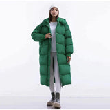 Arcticguard – lange wattierte winterjacke – Gemüse