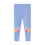 Mädchen Leggings mit fröhlichem Schneckenmotiv Drune – Gelb