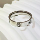 Gelsomina Ravetti Ring | Roségold – Weißgold