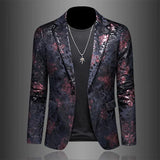 Alfie - Eleganter Blazer für Männer – Schwarz