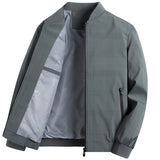 Herren Übergangsjacke mit leichtem Futtermaterial und modischem Design Aliams – Grün