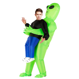 Aufblasbarer Alien Halloween Kostum – Grün