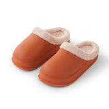 WinterHausschuhe für sicheren Halt und Komfort | Orthopädische Schuhe – Orange
