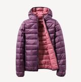 Damenjacke für die Übergangszeit | Mit Kapuze – Lila/Rosa