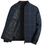 Herren Übergangsjacke mit leichtem Futtermaterial und modischem Design Aliams – Marineblau