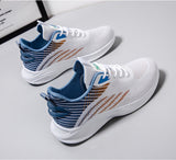 Herren Leicht Lauf Sportschuhe | Schnüren – Weiß