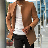 Herren eleganter Blazer mit modernem Schnitt Aliams – Khaki