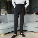 Herren-Hose mit hoher taillierung | Nutzungsorientiert – Schwarz